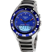 Tissot Sailing Touch Men's Blue Quartz Touch Watch T0564202104100