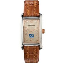 Tommy Bahama Men`s Stainless Steel Leather Strap Watch