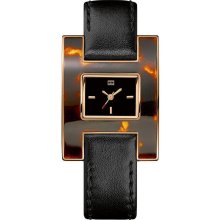 Tommy Hilfiger 1781169 Jacqueline Black Dial Leather Women's Watch