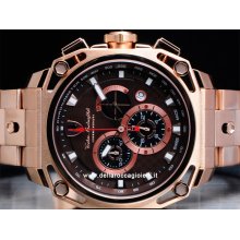 Tonino Lamborghini 4 Screws NEW 4870 pink gold IPG stainless steel