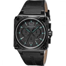 Torgoen Watches Black Torgoen T27108 Chronograph Watch