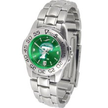 Tulane University Green Wave TU Womens Anochrome Watch