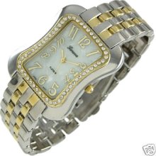 Two-tone Geneva Ladies Or Men's Watch Gm16sg