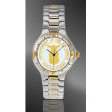 UC125-MAF2-2 US Air Force Mens Bracelet Medallion Watch Mens Two-Tone