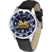 UCLA Bruins Competitor AnoChrome Poly/Leather Band Watch