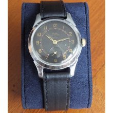 Ultra Rare Vintage NEVA Poljot Kirovskie 1MChZ Hand Painted Dial USSR Mens Watch SERVICED