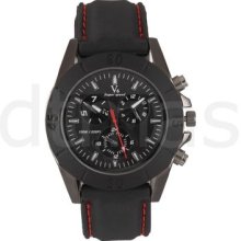 Unisex Quartz Movement Sports Rubber Band Wristwatch Wrist Watch Fashion