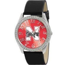 University Of Nebraska Glitz Ladies Watch - Col-gli-neb