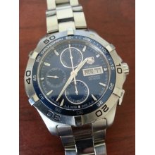 Used Tag Heuer Aquaracer Automatic Caf2012 300 Meters Men's Watch