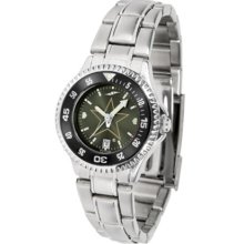 Vanderbilt Commodores Competitor AnoChrome Ladies Watch with Steel Band and Colored Bezel