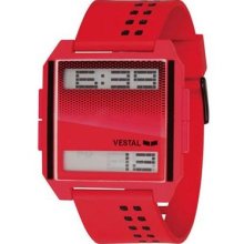 Vestal Digichord Red Positive Surf Bmx Mx Snow Golf Bmx Sup Sports Watch