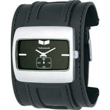 Vestal Saint Watch - Black / Silver / Black