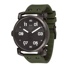 Vestal USS Observer Watch - Army / Brushed Gun / Black