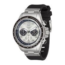 Vestal ZR-2 Rubber Watch - Black / Silver / Silver