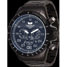 Vestal ZR3021 ZR3 All Black Chronograph