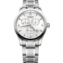 Victorinox Swiss Army 249033 Alliance Chrono Silver-tone Dial Men's Watch