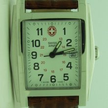 Victorinox Swiss Army Men's Vintage Cavalry Date White Dial Watch V25361