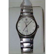 Victorinox Swiss Army Victoria Eggshell Dial Womans Watch 241513 $525