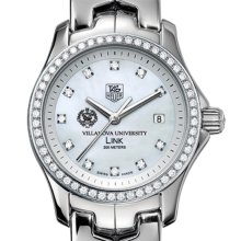 Villanova TAG Heuer Watch - Women's Link Watch w/ Diamond Bezel