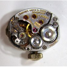 Vintage Ladies Longines 4llv 17j Watch Movement