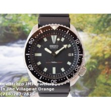 Vintage Men's Seiko Automatic 150m Scuba Diver 7002-7001 Black Dial,