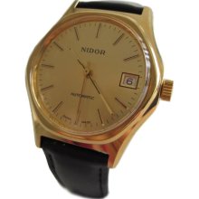 Vintage New old stock automatic Nidor P2618 mens Swiss watch