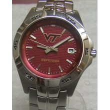 Virginia Tech Hokies Fossil Watch Mens Three Hand Date Li2969