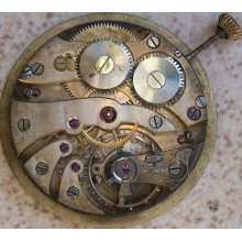 Walser Wald & Cia Pocket Watch Movement & Dial 42 Mm. Chronometric Regulator