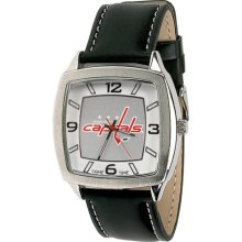 Washington Capital watch : Washington Capitals Retro Watch with Leather Band