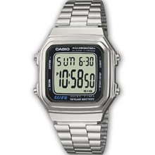 Watch Casio Collection A178wea-1aes Unisex Grey