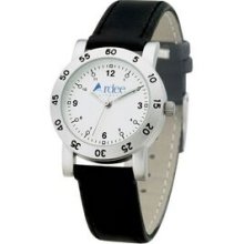 Watch Creations Ladies` Watch W/ Luminous Hands & Leatherette Strap