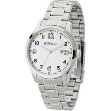 Watch Creations Men's Silver Tone Brass Metal Watch Promotional