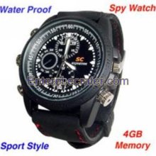 Waterproof Sport Spy Watch Digital Video Recorder Hidden Camera QW157