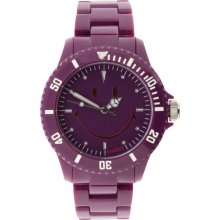 Wave Gear Smiley Happy Time Men's WGS-UDMV01 Urban Dark Maroon Analog Watch - Other