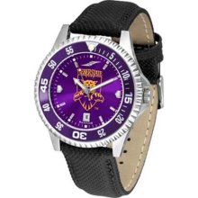 Weber State Wildcats NCAA Mens Leather Anochrome Watch ...