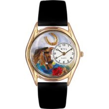 Whimsical watches wc0110007 horse head black leather and go - One Size