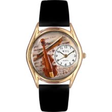 Whimsical watches wc0510002 violin black leather and goldto - One Size