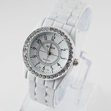 White Fancy Women Ladies Girl Analog Dress Bracelet Quartz Watch, Sbb