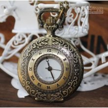 Wholesale - New Retro Western Court Pocket Watch Middle Size Pointer