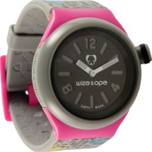 Wize & Ope Unisex Universe Analogue Watch Sh-Uni-2 With Black Dial