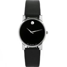 Women's Museum Strap Black Dial