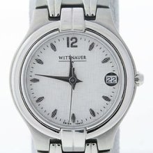 Women's Wittnauer Astor 10m01 Stainless Date Watch