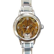 Wonderful Lion Ladies Personalized Watch Custom Charm Band