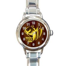 World Cup 2010 South Africa Round Italian Charm Watch 20