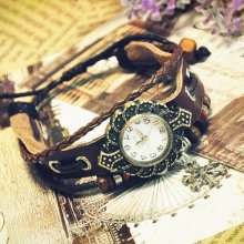 Wristwatch Handmade Wrist Watches Snow Pendant Vintage Ladies Girls Wo