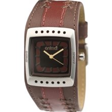 WW2WA504-198 Animal Ladies Can Am S Dark Brown Watch