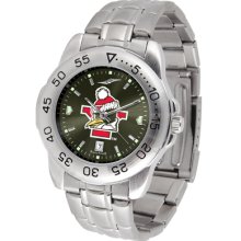 Youngstown State Penguins Sport Steel Band AnoChrome-Men's Watch