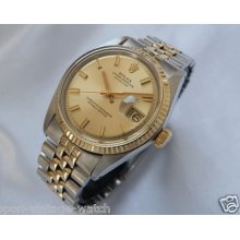 14k/ssâ˜†ref.1601/cal.1570â˜…rolex Datejustâ˜…1969's