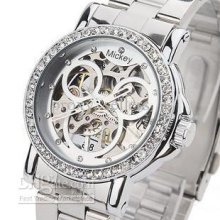 1pcs/lot Wilon Automatic Mechanical Watches Fashion Watch Woman Watc