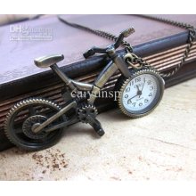 2011 New Style--pocket Watch Bicycle Shape Watch Fashion Gift Watch